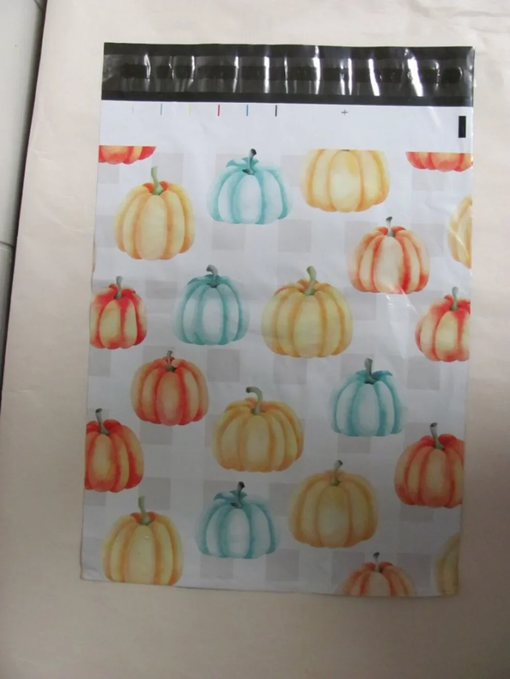 PUMPKIN POLY MAILERS 10 X 13 NEW